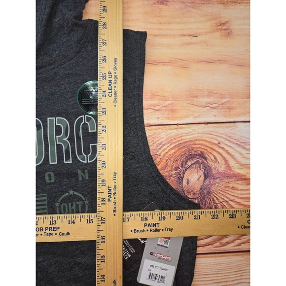 Air Force Falcons OHT Exclusive Colosseum Sleeveless Hoodie Large NWT - Picture 10 of 10